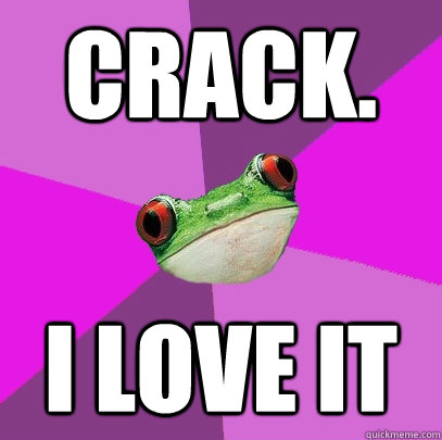 crack. i love it  Foul Bachelorette Frog