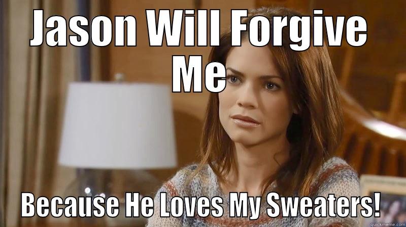 JASON WILL FORGIVE ME BECAUSE HE LOVES MY SWEATERS! Misc