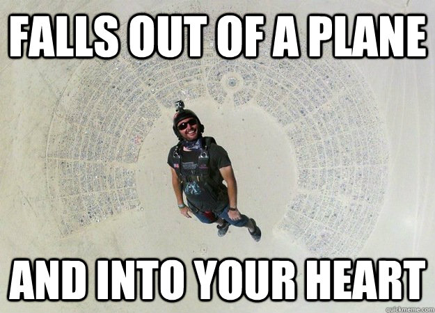 Falls out of a plane And into your heart - Falls out of a plane And into your heart  Misc