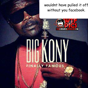 wouldnt have pulled it off without you facebook. - wouldnt have pulled it off without you facebook.  Kony