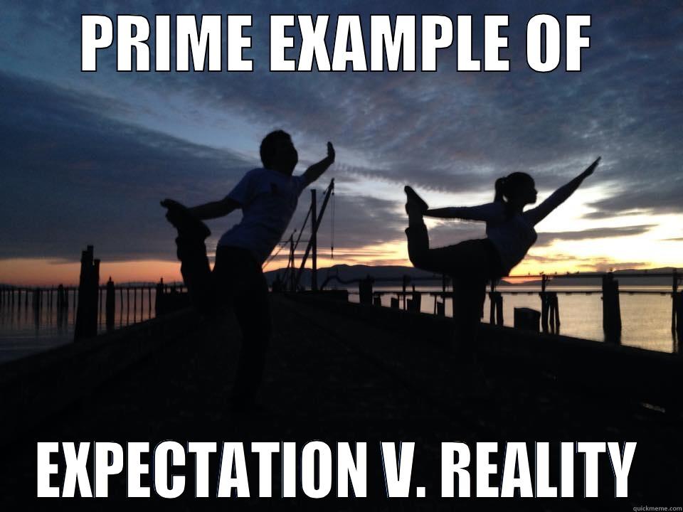 PRIME EXAMPLE OF EXPECTATION V. REALITY Misc