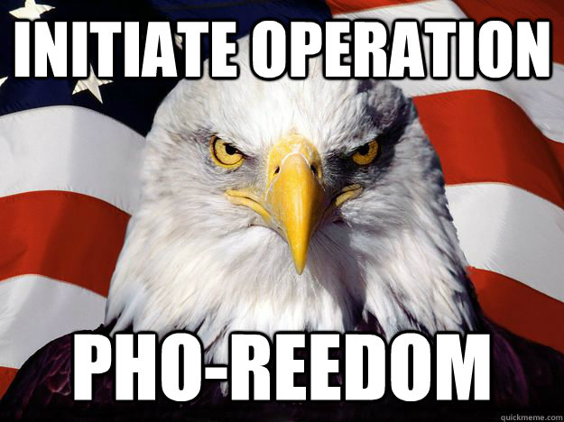 INITIATE operation pho-reedom  One-up America