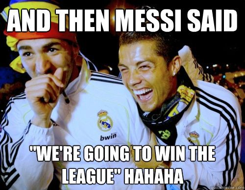 and then messi said 
