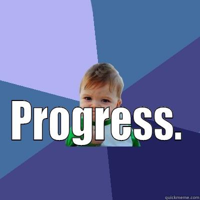  PROGRESS. Success Kid