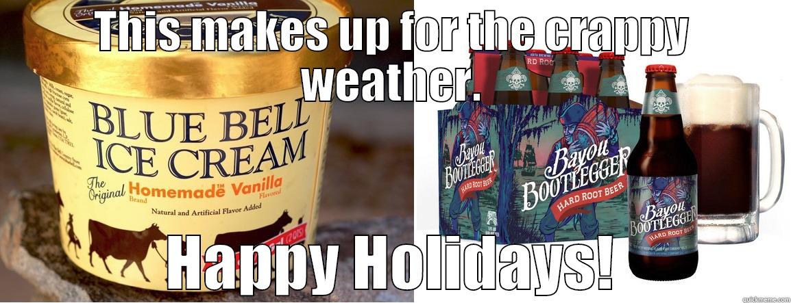 THIS MAKES UP FOR THE CRAPPY WEATHER. HAPPY HOLIDAYS! Misc