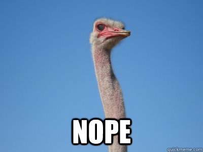  Nope  