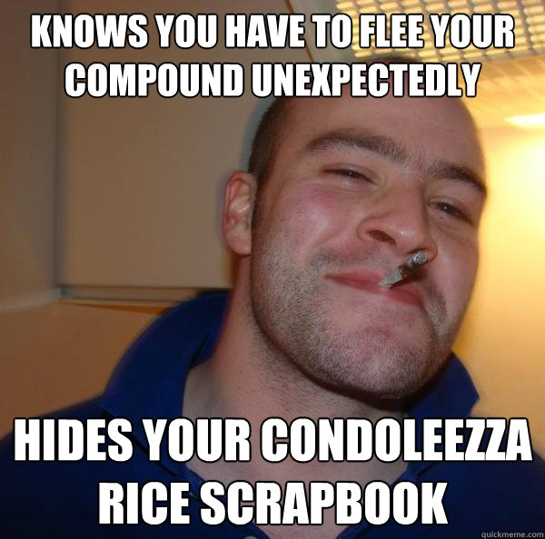 knows you have to flee your compound unexpectedly hides your condoleezza rice scrapbook - knows you have to flee your compound unexpectedly hides your condoleezza rice scrapbook  Misc