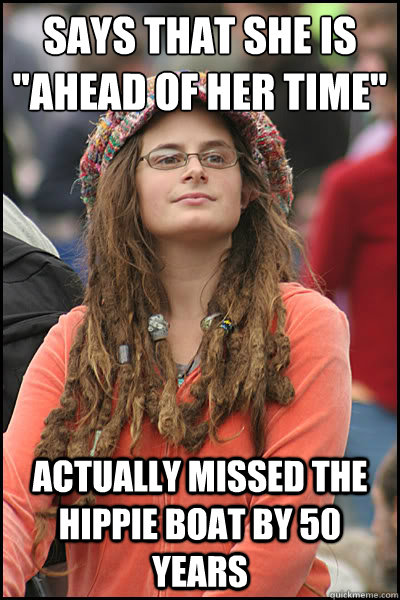 Says that she is 