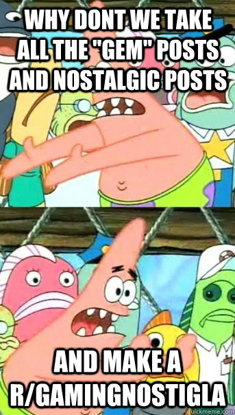 why dont we take all the 