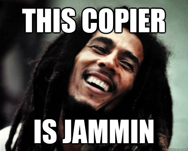 This Copier is Jammin - This Copier is Jammin  Bob Marley