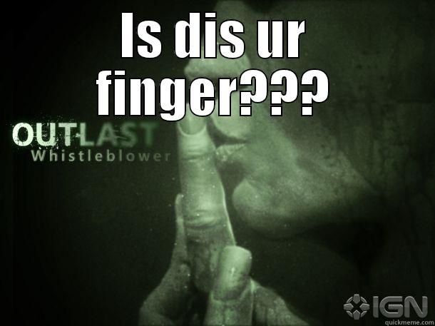 IS DIS UR FINGER???  Misc