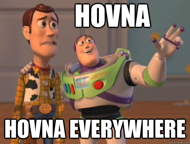 HOVNA HOVNA EVERYWHERE  Pinks everywhere