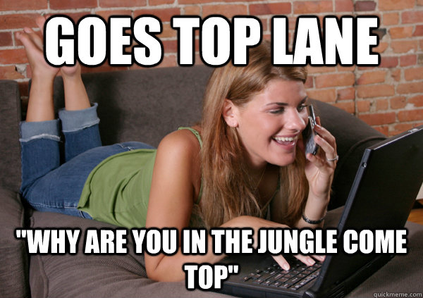 Goes top lane 