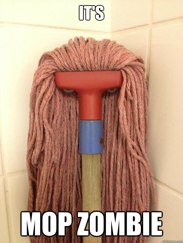 It's Mop Zombie  Insanity Mop