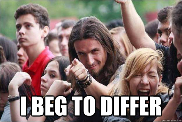  I beg to differ -  I beg to differ  Photogenic Rocker
