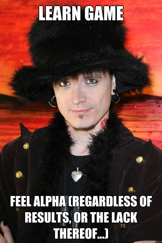 Learn game Feel Alpha (regardless of results, or the lack thereof...)  Lolgame