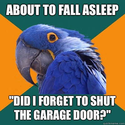About to fall asleep 