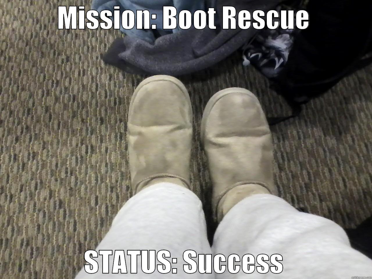 MISSION: BOOT RESCUE STATUS: SUCCESS Misc