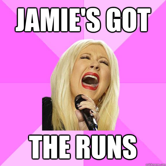 Jamie's got the runs  Wrong Lyrics Christina