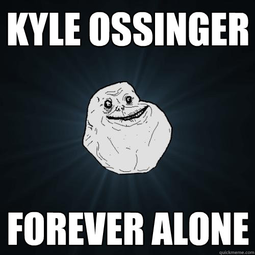 Kyle Ossinger FOREVER ALONE  Forever Alone