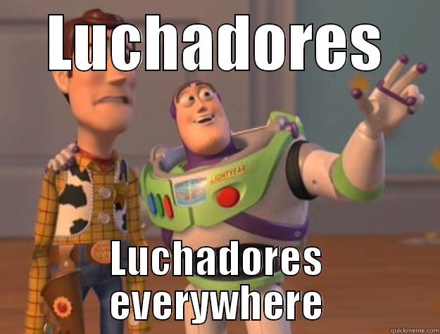 LUCHADORES LUCHADORES EVERYWHERE Toy Story