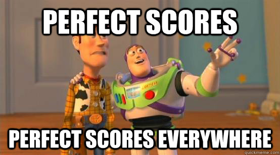 Perfect Scores Perfect scores everywhere - Perfect Scores Perfect scores everywhere  Buzz Glitter
