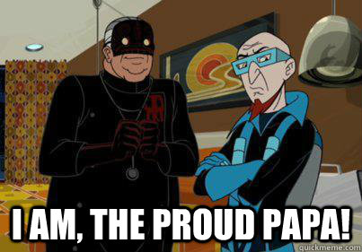 I AM, The Proud Papa!  dr henry killinger