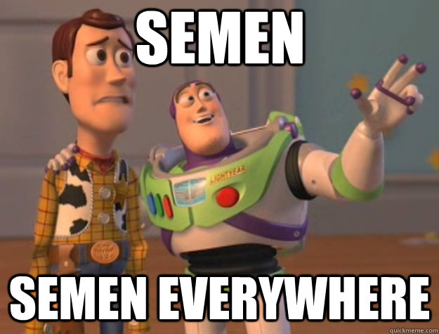 semen semen everywhere  Toy Story