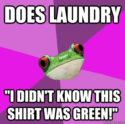 does laundry 