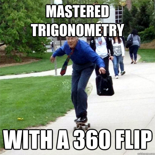 Mastered trigonometry with a 360 flip  Skating Prof