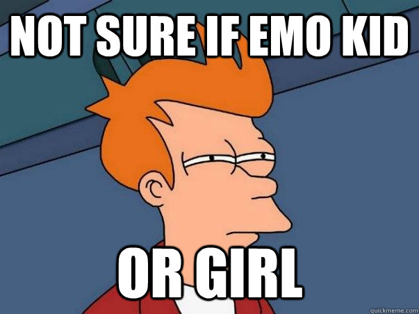 Not sure if Emo Kid or Girl  