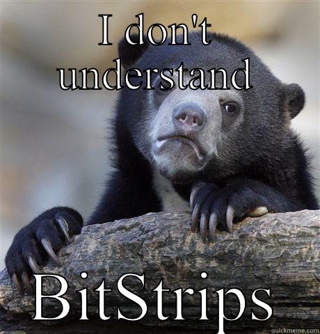 I DON'T UNDERSTAND BITSTRIPS Confession Bear