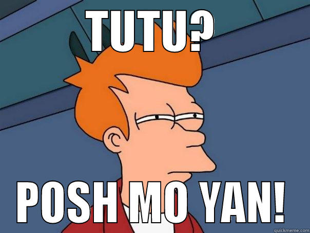 tatawa nako dung? - TUTU? POSH MO YAN! Futurama Fry