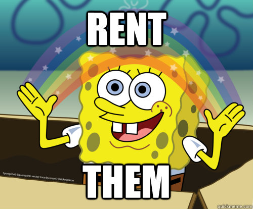 Rent Them - Rent Them  Spongebob rainbow