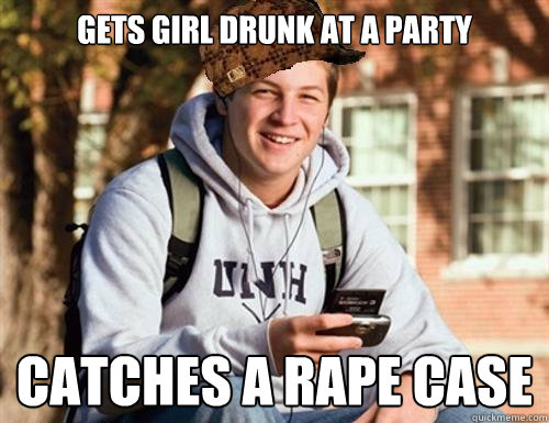 GETS GIRL DRUNK AT A PARTY CATCHES A RAPE CASE  College Freshman