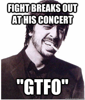 Fight Breaks out at his concert 