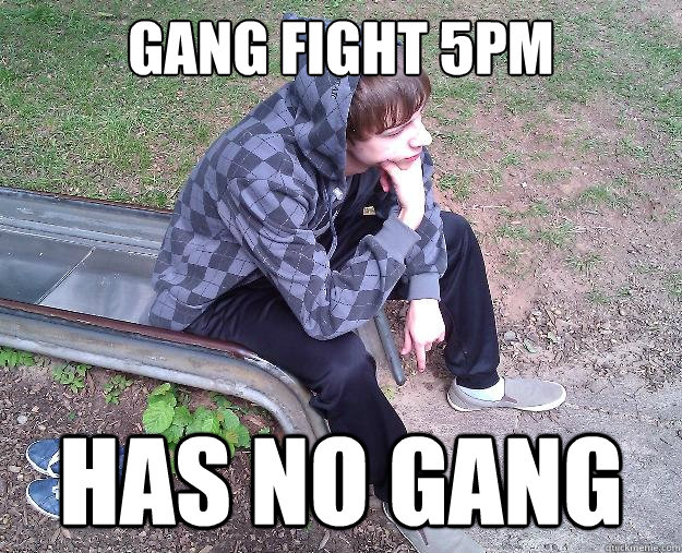 Gang Fight 5PM Has No gang - Gang Fight 5PM Has No gang  Sad Gangster