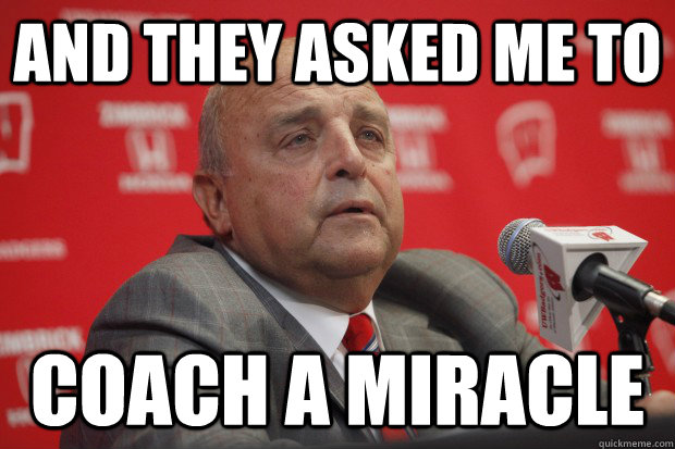 and they asked me to  coach a miracle - and they asked me to  coach a miracle  Coach of the Year
