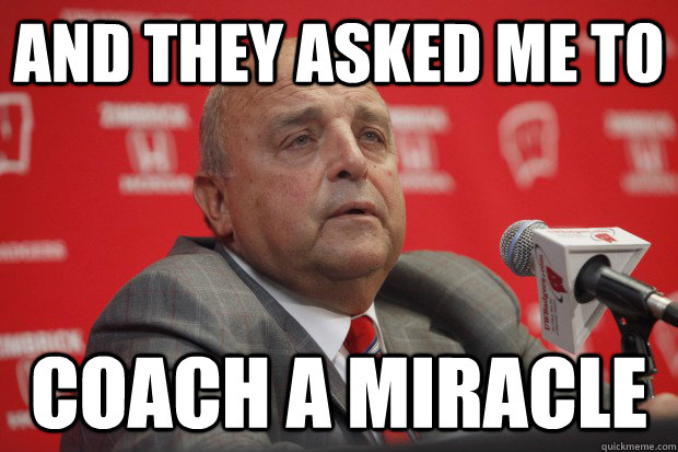 and they asked me to  coach a miracle  Coach of the Year