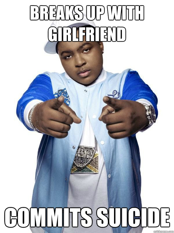 Breaks up with Girlfriend Commits Suicide  Pussy Sean Kingston