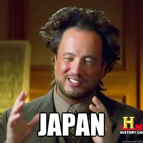  Japan  Alien Guy Meme