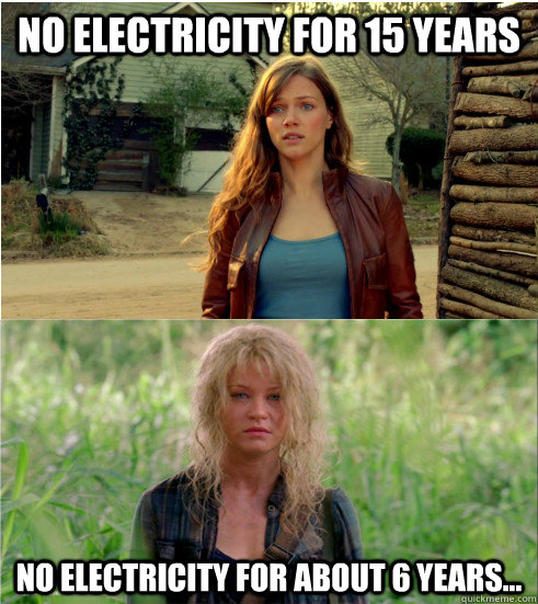 No electricity for 15 years No Electricity for about 6 years... - No electricity for 15 years No Electricity for about 6 years...  no electricity logic