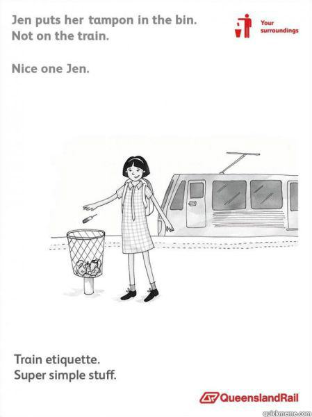 Untitled -   Train Etiquette