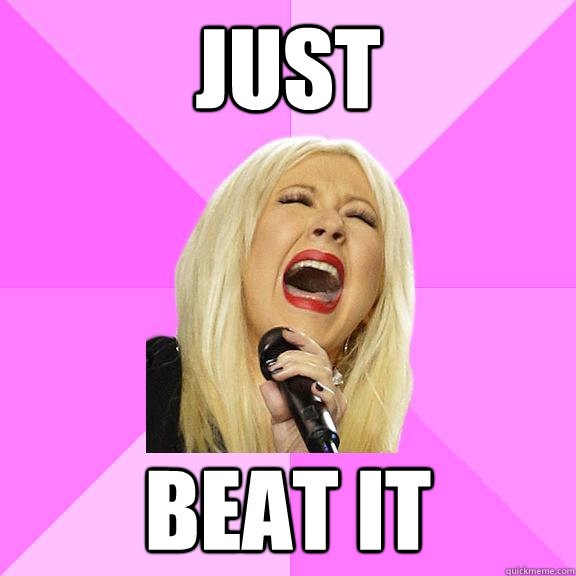 just beat it  Wrong Lyrics Christina