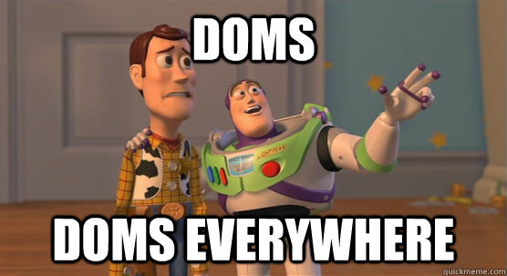 doms doms everywhere - doms doms everywhere  Toy Story Everywhere