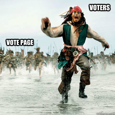 Vote page Voters  