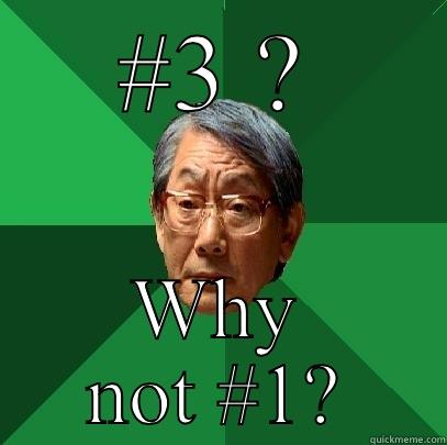 #3 ? WHY NOT #1? High Expectations Asian Father