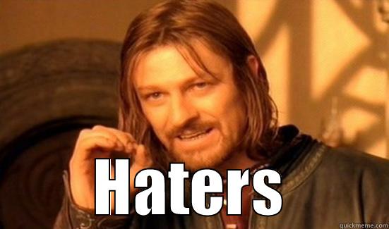  HATERS Boromir