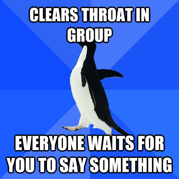    Socially Awkward Penguin