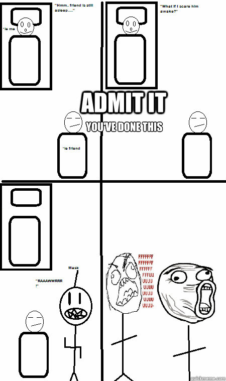 Admit It You've done this - Admit It You've done this  The Sleepover